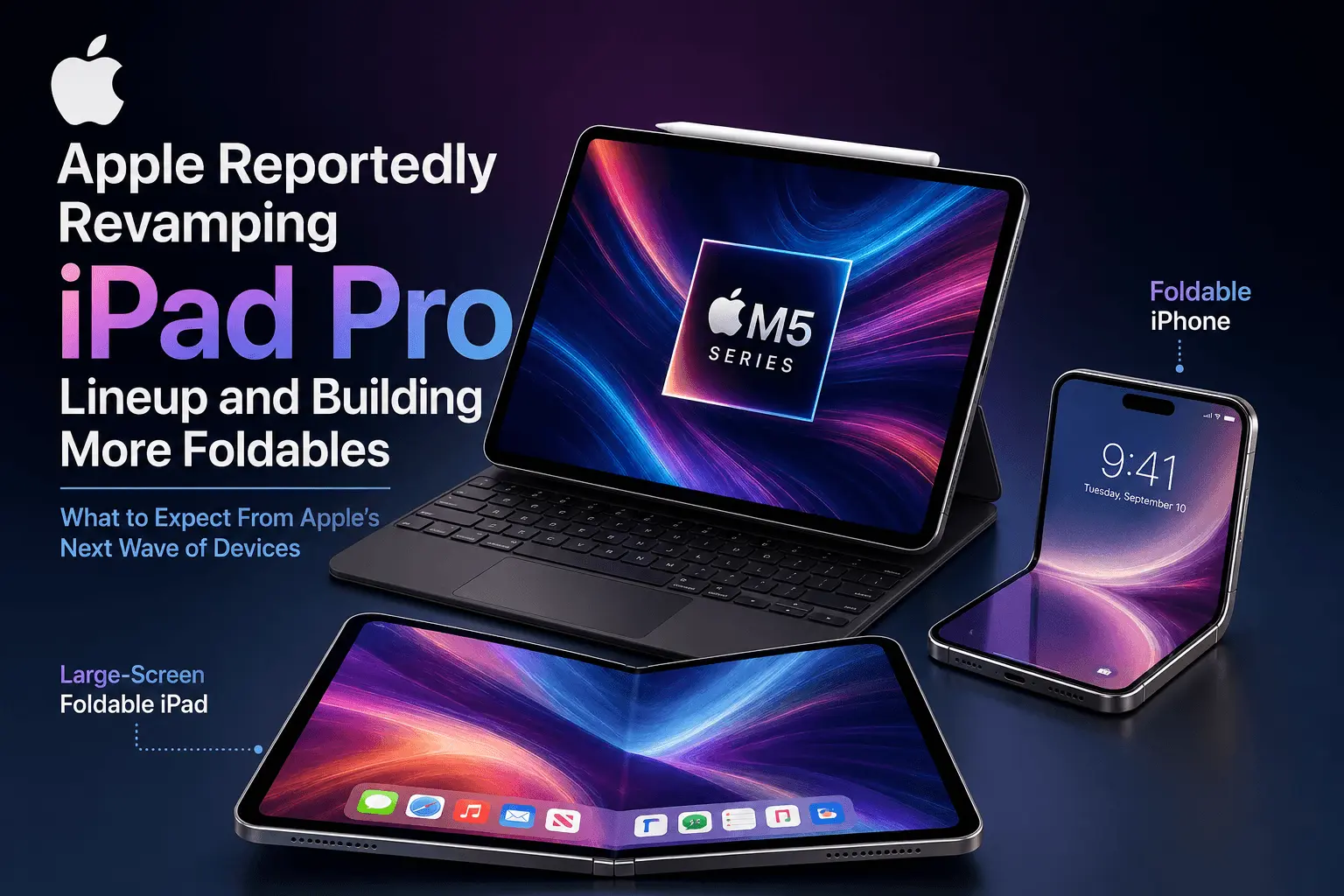Apple Reportedly Revamping iPad Pro Lineup and Building More Foldables